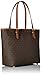 Michael Kors Women's Jet Set Item Medium Tz Snap Packet Tote, Brown