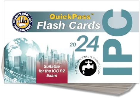 2024 International Residential Code IRC QuickPass Flash-Cards