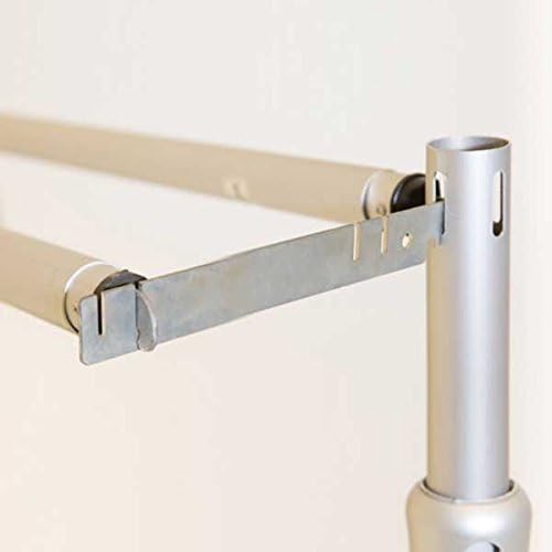 WeddingMart Pack of 3 Double Drape Crossbar Hangers for Pipe and Drape Kits