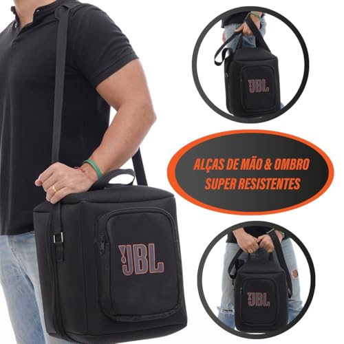 Bolsa Case Bag Compatível com Partybox Encore Acolchoada Estampa Top Exclucsive