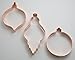 Christmas Ornaments Cookie Cutter, Set 3 Piece Handcrafted in the USA by The Fussy Pup