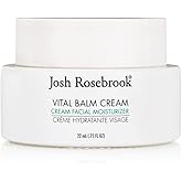 Josh Rosebrook Vital Balm Cream - High Performance Rich Facial Moisturizer, Protects Skin Barrier for All Skin Types Including Dehydrated and Mature. - 22mL - .75 Oz