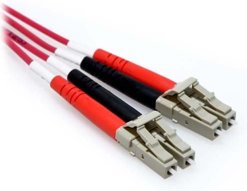 Diablo Cable 4m LC/LC 10GB Duplex 50/125 Multimode OM3 Fiber Patch Cable Red
