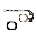 FirefixTM Touch ID Sensor Home Button Key Flex Cable with Rubber Gasket & Screwdrivers Replacement for iPhone 5S and SE(Gold)
