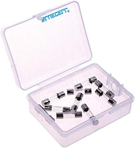 pack of 10 pcs F2AL Fast-Blow Fuse 2A 250V Glass Fuses 5 x 20 mm (2A)