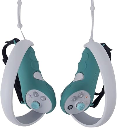 PICO 4 Controller Grips Silicone Cover Protector Green Sweat Proof Anti-Skid