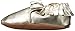 Robeez Maggie Moccasin Crib Shoe , Gold, 6-12 Months M US Infant