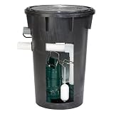 4/10 HP Sewage Pump and Basin System