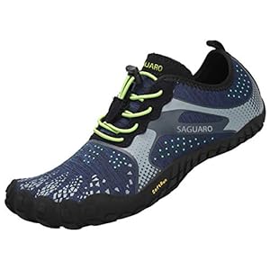 SAGUARO Unisex blotevoetenschoenen trailloopschoenen sneldrogende watersportschoenen, maat 36-47