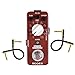 Mooer MOC1 Pure Octave Guitar Single Effect With 2 Getaria Pedal Cables