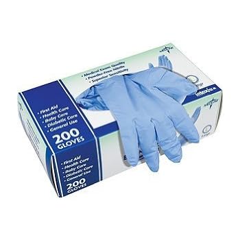 Amazon.com: Curad / Medline Nitrile Exam Glove Powder Free