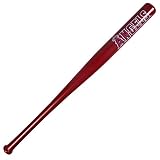 Los Angeles Angels Official MLB Mini Baseball Bat Red by Coopersburg Sports
