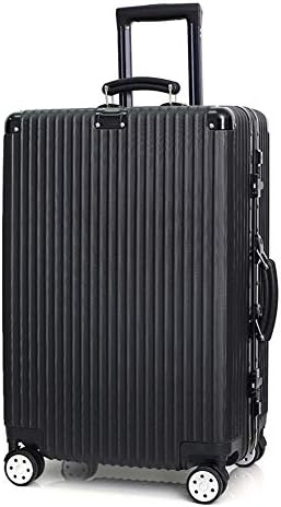 Hard Case Trolley ABS Luggage Suitcase Waterproof Lightweight Durable Travel Bag with Number Lock and 4 Spinner Wheels, for Travel Men Women 20/24 inch