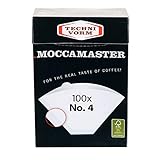 Technivorm Moccamaster 85022 Moccamaster #4 White Paper Filters, one size