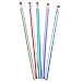Mega Stationers Multi Colored Striped Magic Pencil With Eraser, 12 Inches long, Soft Bendy Flexible For Kids- Great Fun!! Gift For Students or Children (20)