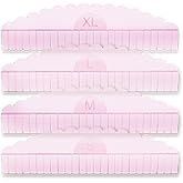 Korean Lash Lift Pads - 8 Pcs 4 Sizes Lash Lift Shields, Lash Lift Rods for Eyelash Curling and Lifting, Reusable Silicone Lash Rods For Eyelash Perm Lamination