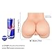 Pussy Ass Masturbator for Male - 3D Realistic Butt Vagina and Anal Stroker for Couples Men Masturbation, Silicone Virgin Anus Love Doll with 2 Hole