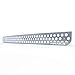 Ferreus Industries Polished Stainless Circle Punch Grille Grill Insert Trim fits: 2005-2010 Hummer H3 TRK-132-03