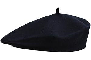 Quxyxso Classic Fashion Beret, Winter Warm Wool Artist Beanie Cap, Suitable for Simple Retro Outfit Headwear, Soft Warm Winte