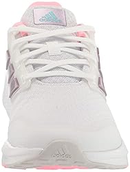 adidas EQ21 2.0 Running Shoe, White/Matt Purple