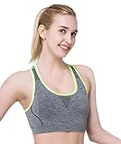 Women's Sports Bra Athletic Bras Seamless Full-Support Fitness Yoga Bra Running Bra Top By Aione