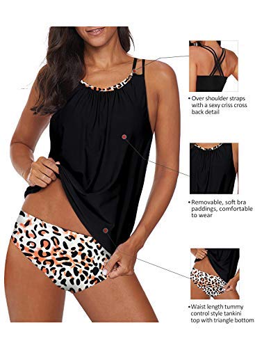 3 Aleumdr+Printed+Strappy+Swimsuits+Swimwear