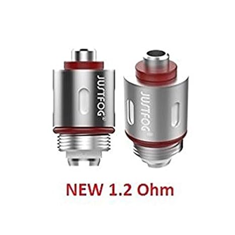 Justfog Q16, Q14, C14, G14, S14 parts 1.2 ohm resistors 2017 New Blister 5 pcs (nicotine-free)
