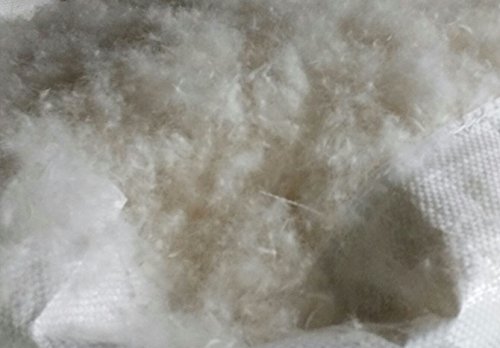 100% Bulk White Goose Down Fill Stuffing - Make Your Own Pillow - (5 Lbs.)