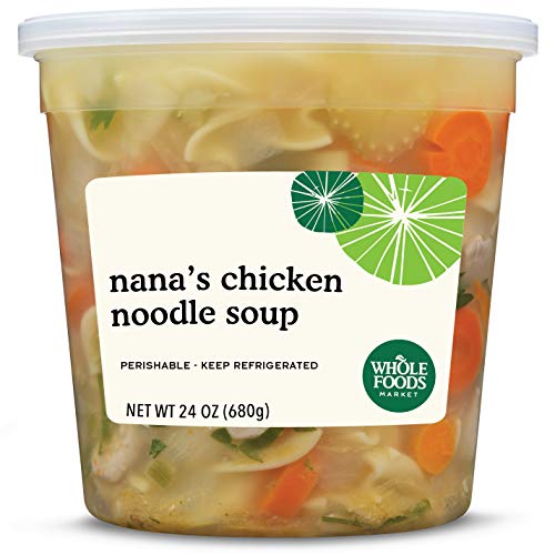 Whole Foods Market Nana S Chicken Noodle Soup 24 Ounce Amazon Com Grocery Gourmet Food
