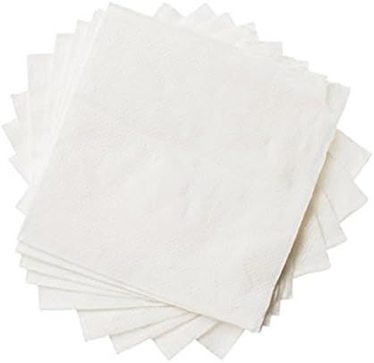 Beverage Paper Napkins Pack 1-Ply By eDayDeal Folded Paper Towels For Cocktails, Wine, Appetizers, Water Absorbent For Parties, Meetings, Home Use, Disposable And Convenient, And Elegant (2000)