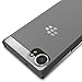 BlackBerry KEYone Case, CoverON [ClearGuard Series] Hard Clear Back Cover with Flexible TPU Bumpers Slim Fit Phone Cover Case for BlackBerry KEYone - Black / Clear