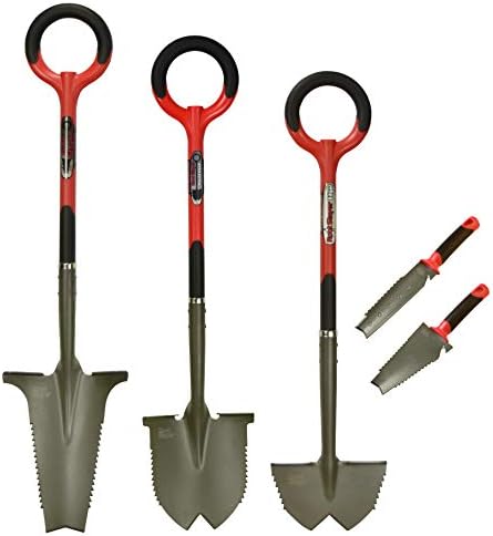 Radius Garden 38411 Professional Root Slayer Landscaper Set, Red