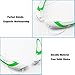 Bluetooth Headphones / Headset Rymemo Match Color Wireless Music Earphones Stereo Earbuds Sports/running Magnetic Neckband Style for Cellphone,Green-White