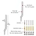 YYST Snowboard Storage Rack Wall Mount - Hardware and Screw Cover Included