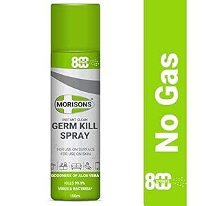 Morisons Instant Clean Germ Kill Spray 150ML