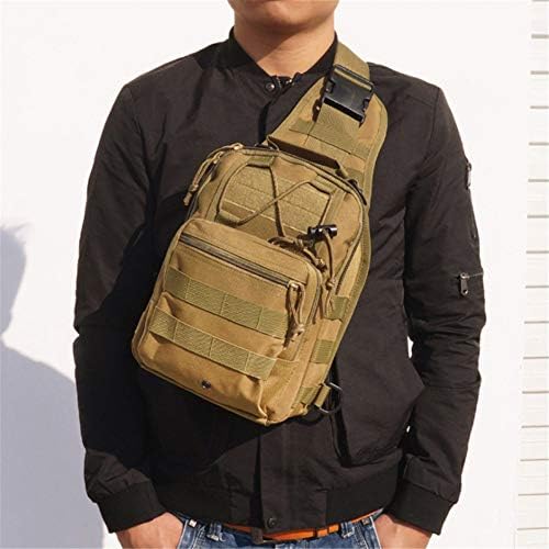Chest bag men's shoulder diagonal cross-body outdoor sports running multi-function large-capacity wear-resistant waterproof