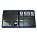 12-Pocket Z-Folio LX Trading Card Albums, Blue
