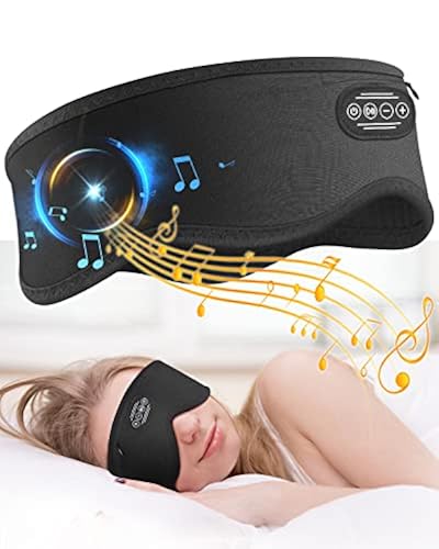 HAWHAFF Sleep Headphones Bluetooth Headband Wireless Upgraded