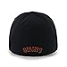 47 Men's Black San Francisco 49ers Logo Franchise Fitted Hat