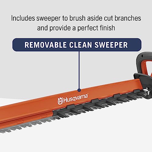 Husqvarna Hedge Master 320iHD60 Battery Hedge Trimmer, 24-Inch Electric Trimmer with Brushless Motor for Efficiency and Durability, 40V Lithium-Ion Battery and Charger Not Included