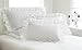 Fresh Ideas Ruffled Pillow Sham 2 Pack, Standard, White