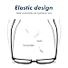 Shayin Blue Light Blocking Glasses Square Eyeglasses Frame Anti Blue Ray Computer Game Glasses