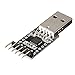 6Pin CP2102 Module - SODIAL(R)6Pin USB 2.0 to TTL UART Module Serial Converter CP2102 STC Replace Ft232 Module