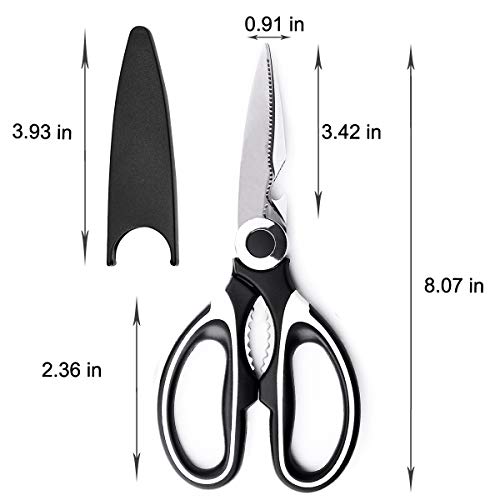 2 Kitchen+Shears+Premium+Ultimate+Scissors