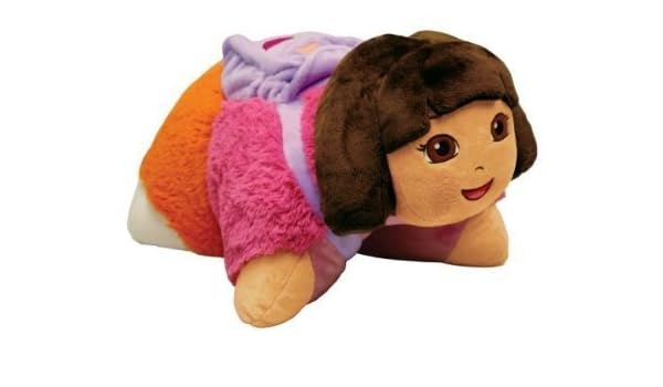 Amazon Com Pillow Pets 11 Pee Wees Dora The Explorer Children