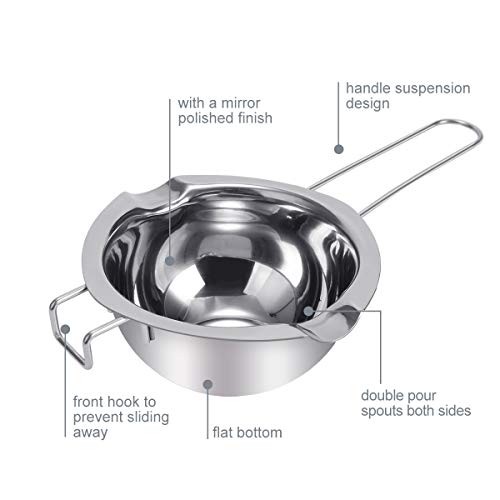 2 Double+Boiler+Stainless+Chocolate+Melting