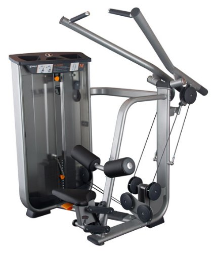 Torque Fitness M8 Circuit Series Commercial Lat Pulldown Machine with Selectorized Weight Stack