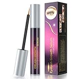 Eyelash Growth Serum, Konjac Natural Eyelash Growth Enhancer, rapid lash growth serum for Longer, Thicker Eyelashes and Eyebrows