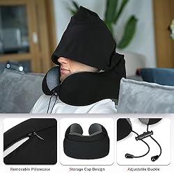 Cirorld Neck Pillow for Travel, Memory Foam Travel