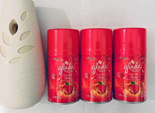 Glade Automatic Spray Refill - Limited Edition - Winter Collection 2017 - Cozy Cider Sipping - Net W - //coolthings.us
